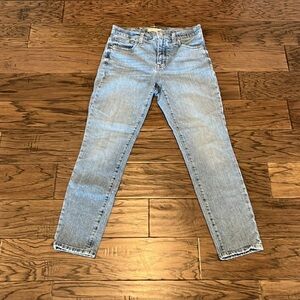 Madewell 9” High Rise Skinny Size 27